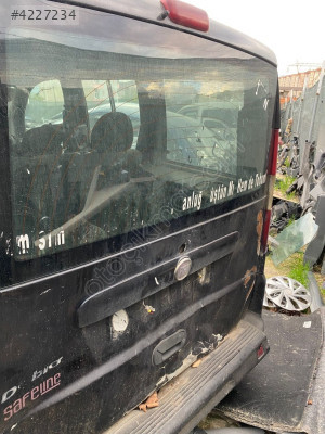 Fiat Doblo Modeli İçin Çıkma Bagaj Kapağı