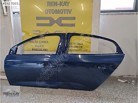 RENAULT MEGANE 4 SOL ÖN & ARKA KAPI LACİVERT ORJ RENKAY KOCAELİ