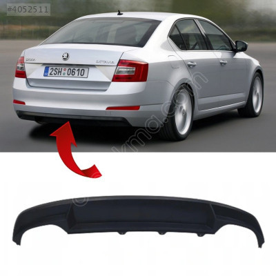 5E5807521A Octavia 13-20 Arka Tampon Spoyleri Sensörlü