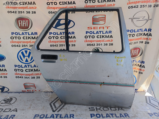 Renault R-5 sağ arka kapı Orjinal hasarsız