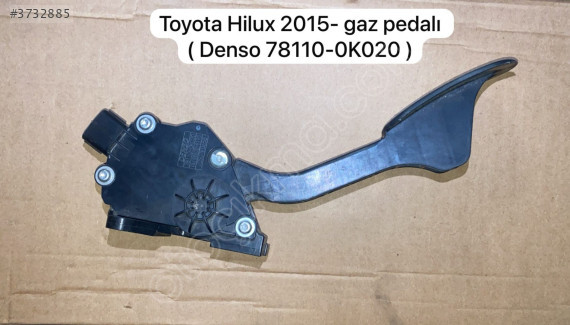 TOYOTA HİLUX 2015 SONRASI GAZ PEDALI