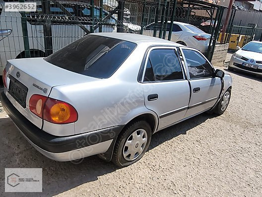 1999-2001 COROLLA KOMPLE ARKA