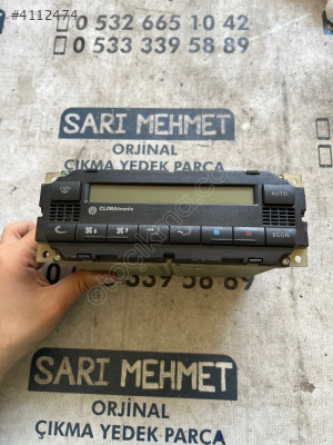 ÇIKMA VW PASSAT 3B1 907 044 A 3B1907044A KLİMA KONTROL PANELİ