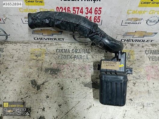 CAPTİVA HAVA FİLTRE KUTUSU OEM 20792675 ÇIKMA SÖKME YEDEK PARÇA