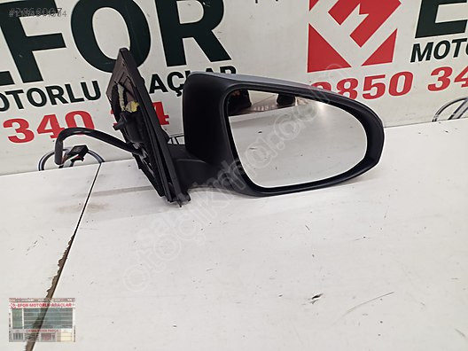 TOYOTA AURİS SIFIR ELEKTRİKLİ SAĞ ÖN AYNA 13-15