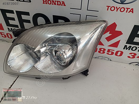 TOYOTA AVENSİS DEPO MARKA SIFIR AYARINDA SOL FAR 03-05
