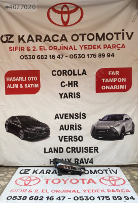 RENAULT CLİO 5.5 ÇIKMA ORJİNAL SÖKME HATASIZ SAĞ ÖN FAR