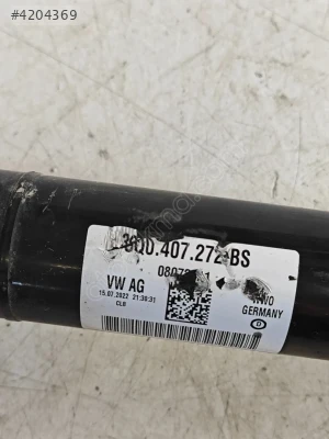 3Q0407272BS  ORJİNAL SAĞ ÖN AKS PASSAT SUPERB ARTEON