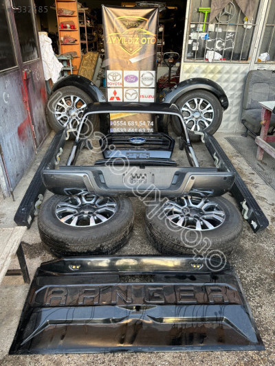 Ranger wildtrak çıkma çelik jant lastik takım 18”
