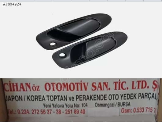 HONDA CIVIC KAPI KOLU ÖN DIŞ SAĞ-SOL 1992-1995 72140-SR3-J01