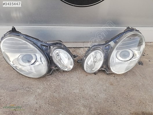 MERCEDES E SERİ W211 ÇIKMA SAĞ FAR MAKYAJLI ADET