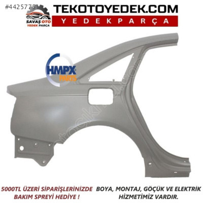 A6 ARKA ÇAMURLUK SAĞ SOL 2011 2012 2013 2014 2015 2016 2017 2018