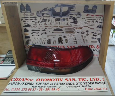 TOYOTA COROLLA LİFTBACK SAĞ STOP 1988-1992 81550-1A410