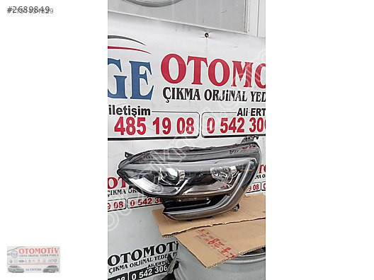 RENAULT MEGAN 4 TOUCH LEDLI MERCEKLİ SAG SOL FAR ORJİNAL