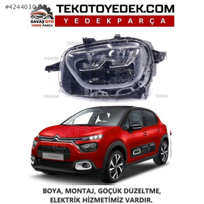 CİTROEN C3 ÖN FAR SAĞ SOL 2020 VE ÜZERİ KAMPANYA