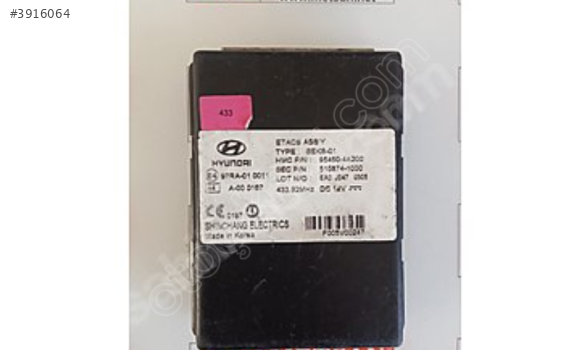 95450-4A200 HYUNDAİ STAREX ETACS BEYİNİ 515874-1000
