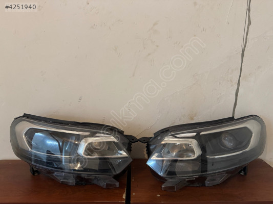 Citroen Jumpy Sağ Sol Far Xenon Mercekli
