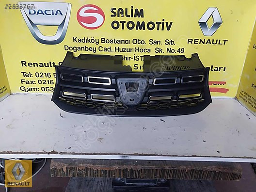 Orjinal Dacia Sandero Çıkma Ön Panjur ve Diğer Parçaları