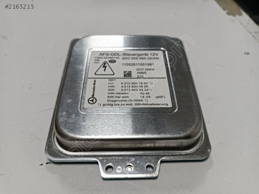MERCEDES E W212 ESKİ TİP XENON BEYNİ 5DC00906020 5DC009060-2