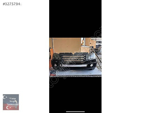 RANGE ROVER ÖN TAMPON DOLU