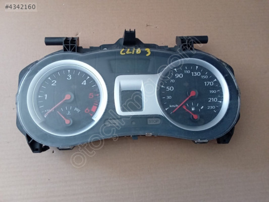 renault clio 3 2011 1.5 otomatik gösterge/km saati (son fiyat)