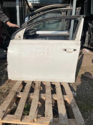 VW GOLF 6 SOL ÖN KAPI BEYAZ ORJİNAL ÇIKMA 2008 2012
