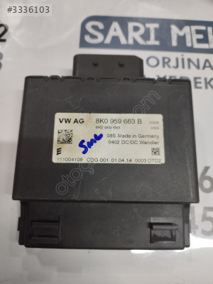 Çıkma Audi A3 A4 A6 Voltaj beyni 8k0959663b 8k0959663 b