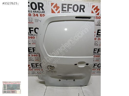 TOYOTA PROACECITY SOL YAN BAGAJ ÇIKMA ORJİNAL YEDEK PARÇA