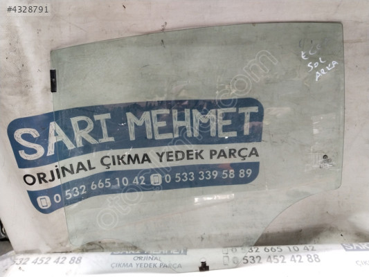 ÇIKMA FİAT EGEA SOL ARKA KAPI CAMI