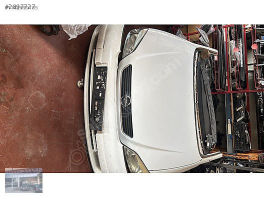 opel astra çıkma hatasız kaput beyaz