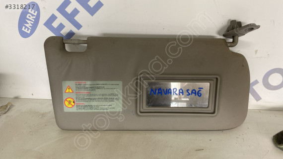 nissan navara 2008 sağ güneşlik (son fiyat)