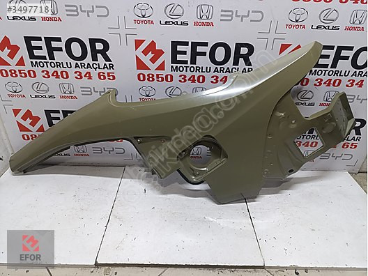 TOYOTA COROLLA SOL ARKA ÇAMURLUK SIFIR ORİJİNAL 2019-2024