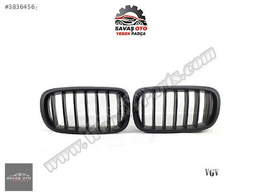 BMW X5 X6 F15 F16 ÖN PANJUR IZGARA MAT SİYAH 2014+