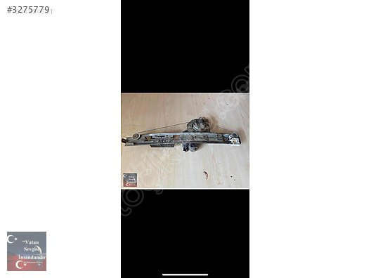 RENAULT MEGANE II SOL ARKA CAM KRİKOSU