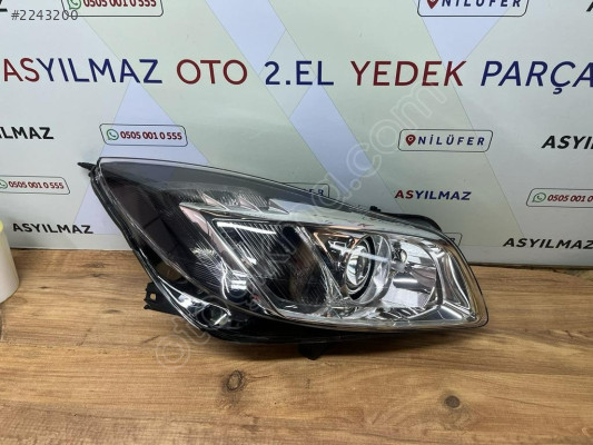 OPEL İNSİGNİA XENON SAĞ FAR ORJİNAL HATASIZ 2009-2012