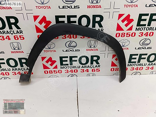 TOYOTA COROLLA SAĞ CROSS ÇAMURLUK DODİK ORJİNAL ÇIKMA 23-24