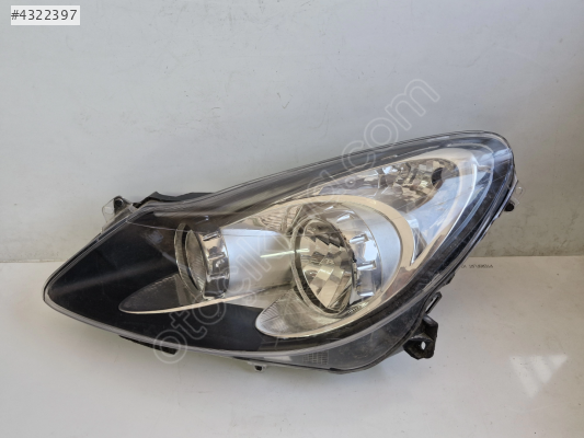 OPEL CORSA D SOL ÖN FAR SİYAH 2006-2012