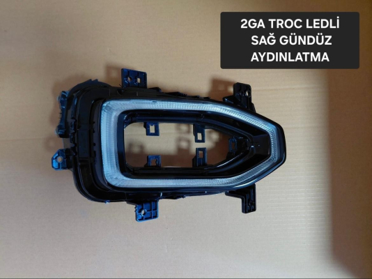 T-ROC GUNDUZ FARI SAĞ LEDLİ 2017 2018 2019 2020 SIFIR 2GA941056F
