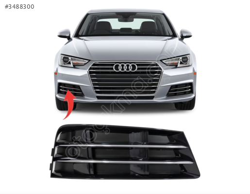 8W0807682R SİS KAPAĞI KROMLU SAĞ AUDİ A4 2016>>