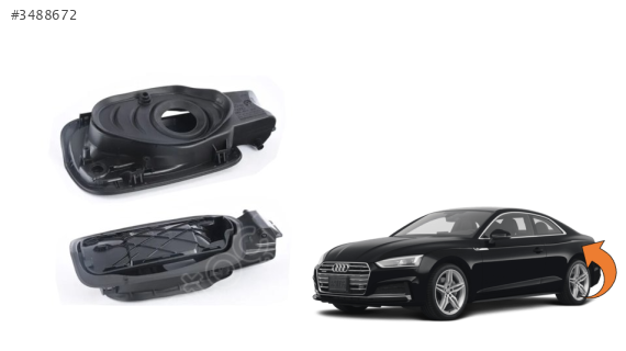 8W8809906 AUDI A5 2017> BENZİN DEPO KAPAK İÇ GÖVDESİ