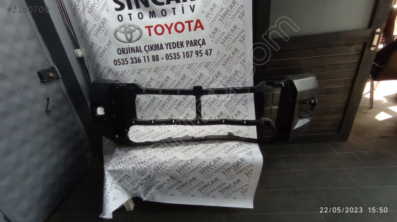 SİNCAR OTO'DAN TOYOTA HİLUX  2021 2022 2023 ÖN TAMPON SIFIR