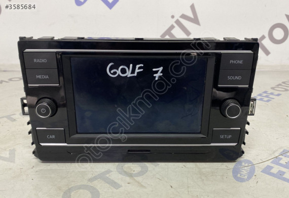 volkswagen golf 7 2017 ekran/multimedia/teyp (son fiyat)