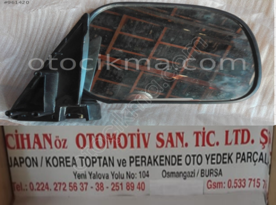 Nissan Vanette Sağ Ayna 1996 2002 Vanetta Ayna