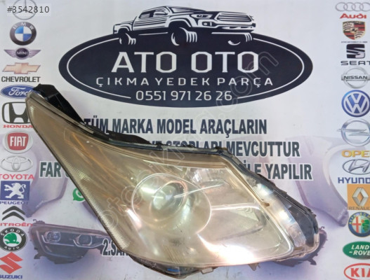 TOYOTA AVENSİS ORJİNAL ÇIKMA SAĞ FAR