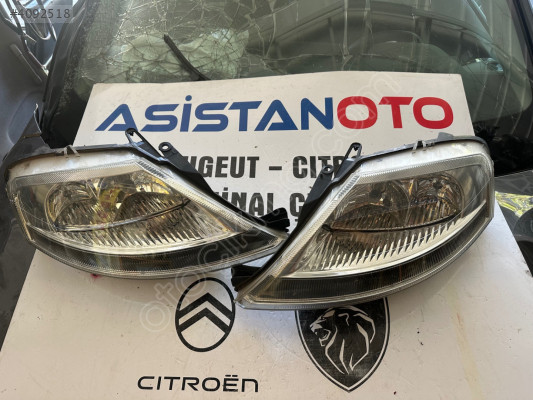 Citroen c3 sol ön far çıkma