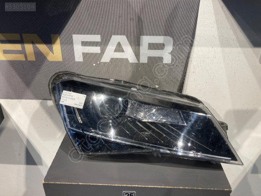 SKODA SÜPER B SAĞ FAR LED XENON 2015 2020 3V1941018A C CAM
