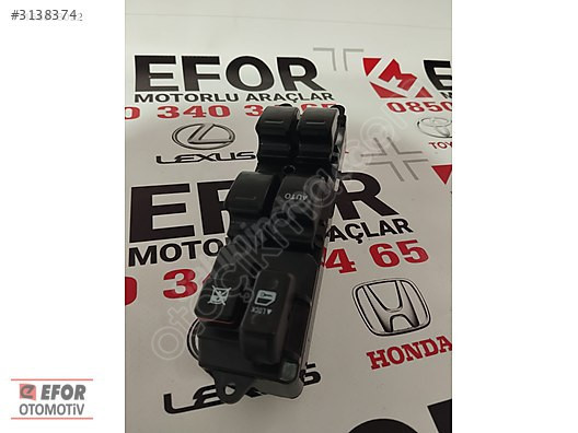 TOYOTA COROLLA SIFIR SOL ÖN CAM DÜĞME 99-01 OEM NO: 84820-12340