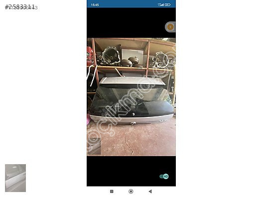 BMW X5 ÇİKMA BAGAJ