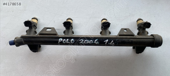volkswagen polo 2004 1.4 enjektör kütüğü/rail borusu (son fiyat)