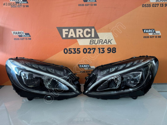 MERCEDES C SERİSİ W205 TAKIM FAR ORJİNAL